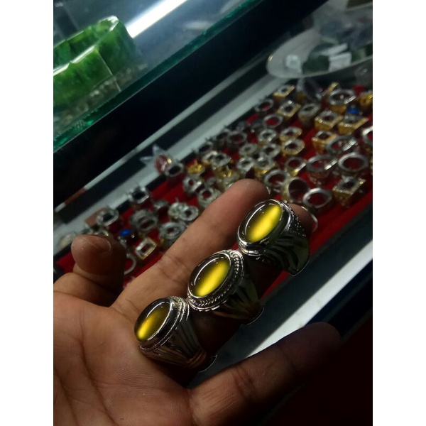 cincin batu akik asli bio solar Aceh