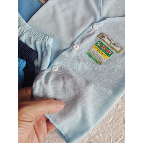 Paket Baju Bayi 18 pcs mix seri BIRU