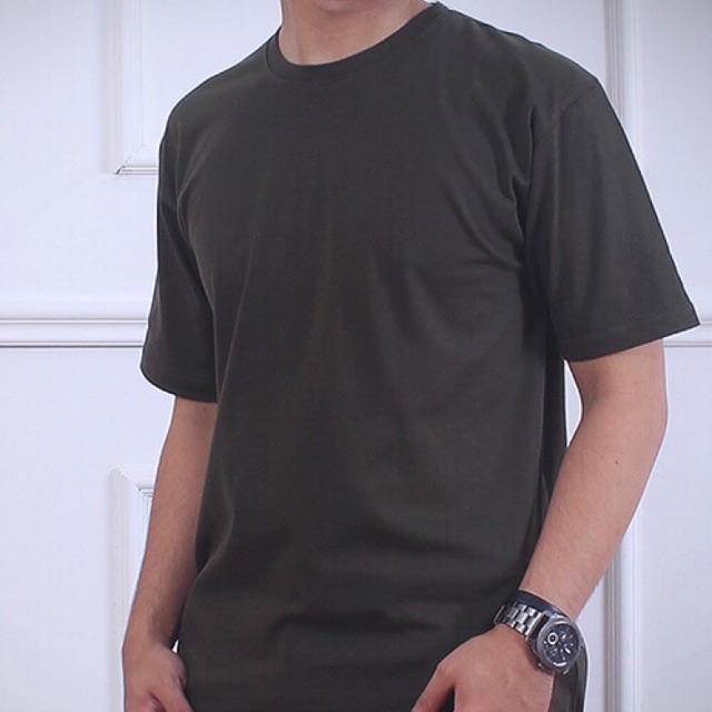 KAOS POLOS HIJAU ARMY
