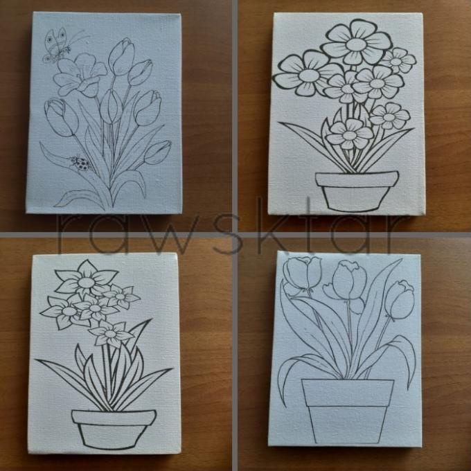 

TERBARUU!! Paket A Lukis Kanvas Gambar Painting for Kids Art TERLARIS