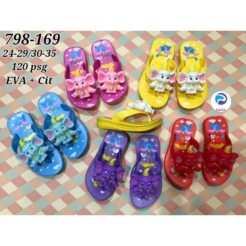 SANDAL ANAK PEREMPUAN SIZE 24-35