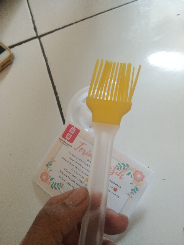 Spatula Kuas Silikon Brush Kuas Silikon Untuk Peralatan Baking Kue Kuas Bbq Tahan Panas