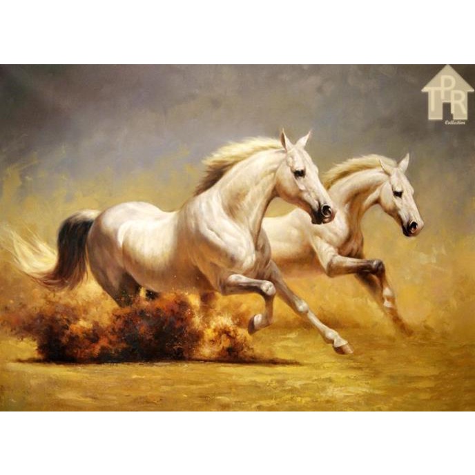 

DIY - Set Melukis / painting by number kit - ANIMAL 40x50cm. part-2