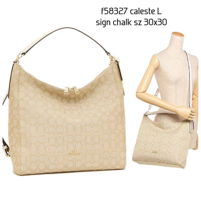 

Coach celeste chalk large