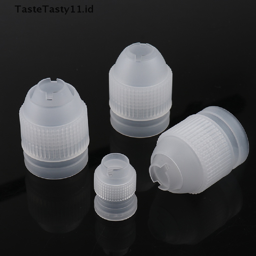 5 pcs Alat Adapter Converter Nozzle Icing Piping Untuk Dekorasi Kue