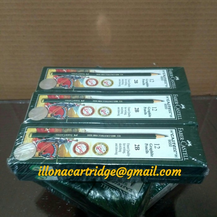 

Hemat Pensil 2B Faber-Castell Original 100%(1Pak) Isi 6 Losin Berkualitas