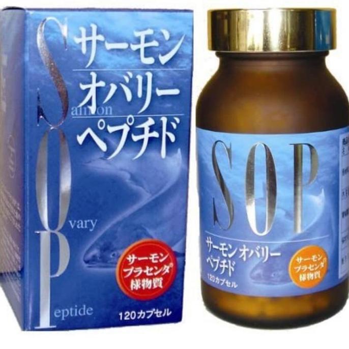 SOP Jepang isi 120 tablet (Salmon Ovary Peptide) ---Terbaru---