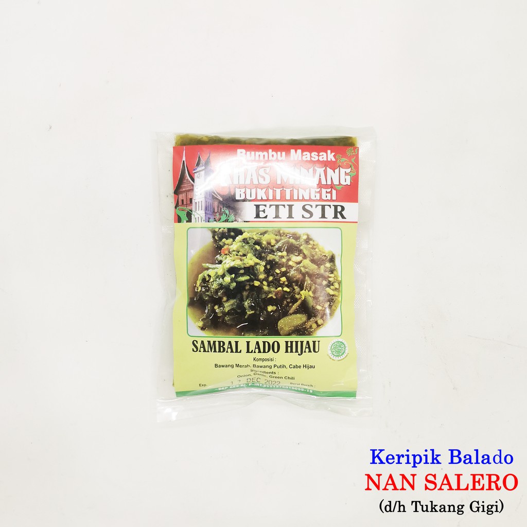 

Bumbu Sambal Lado Hijau ETI STR
