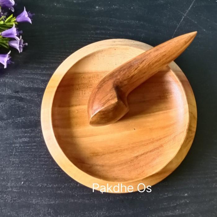 

Ulekan Kayu Jati Kerajinan Lemper Unik Alat Dapur Foodgrade Kado Unik 006