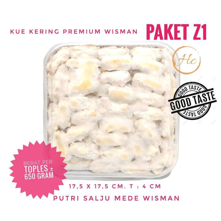

BISA COD-KUE KERING PREMIUN WISMAN - KUE KERING SALJU MEDEWISMAN