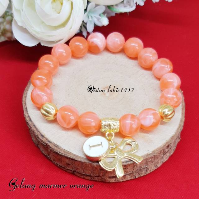 Gelang mutiara marmer murah