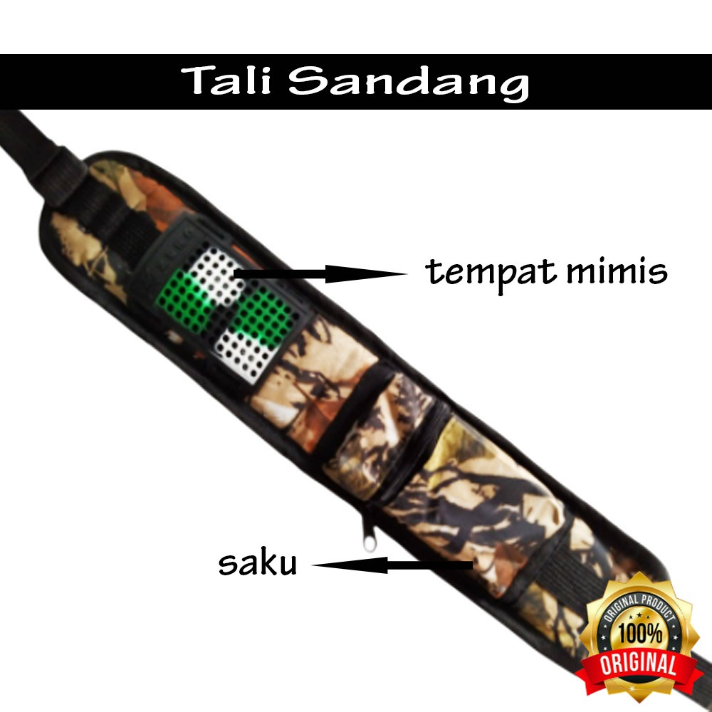 [COD] Tali sandang senapan plus tempat mimis dan saku / Terlaris