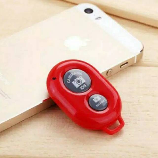 Tomsis Bluetooth Shutter Remote Selfie Tombol Narsis Photo