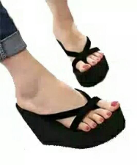 wedges sandal silang seri 5psg