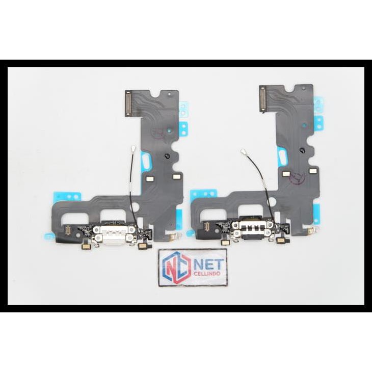 Flexible Charge / Charger Apple Iphone 7 / Apple Iphone 7G + Mic - Hitam