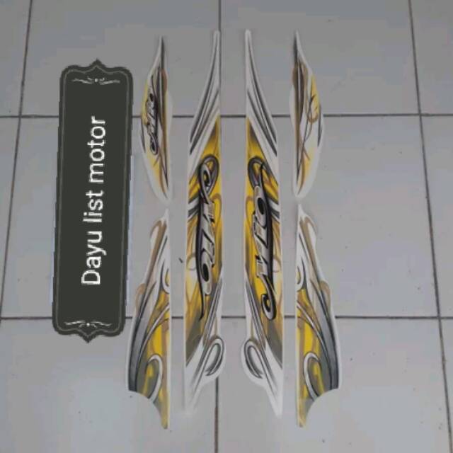 striping mio sporty 2010/2011 putih