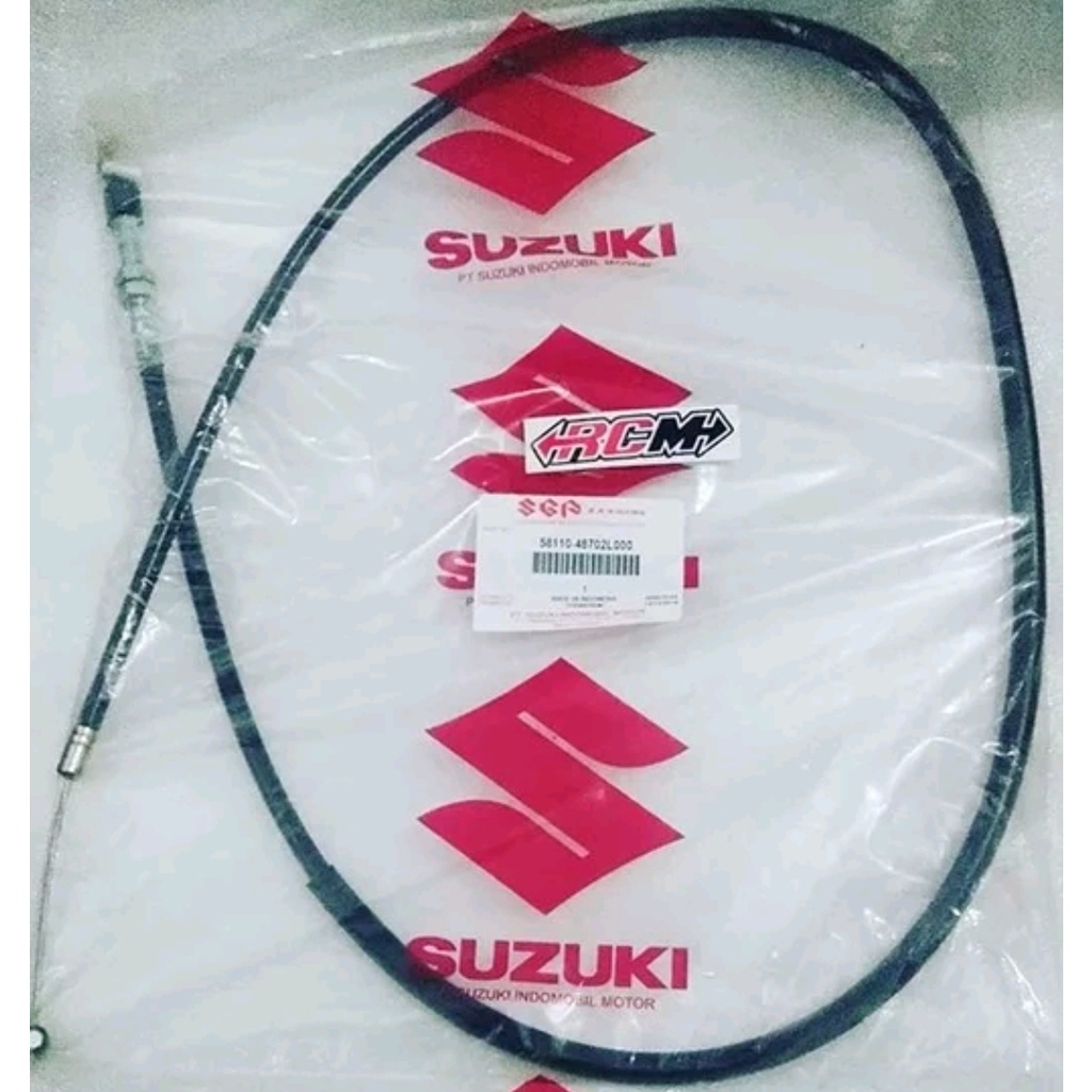 CABLE BRAKE KABEL SELANG REM MOTOR TS125 TS 125 ORI ORIGINAL SUZUKI SGP ASLI 58110-48702L000