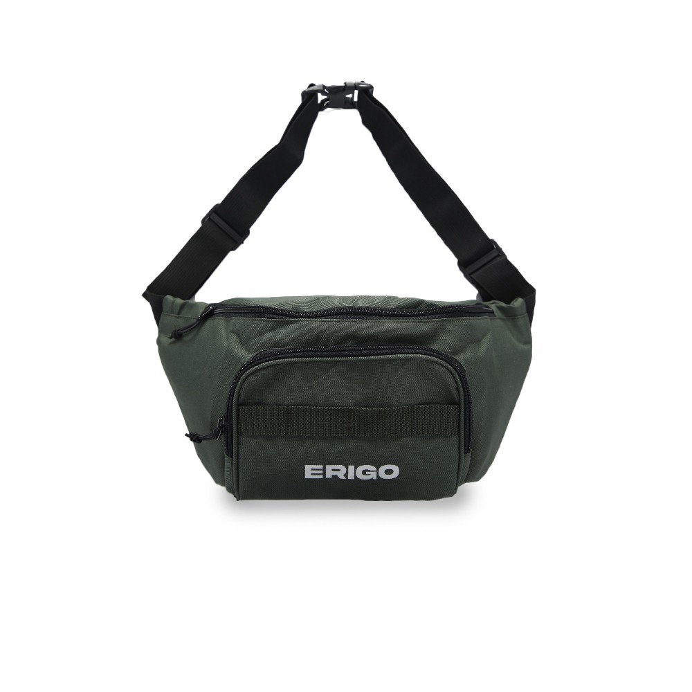 Tas Slempang Pria Tas Sling Bag Terbaru Waistbag Cowok Best Seller Erigo Waist Kanoi Olive FROM S