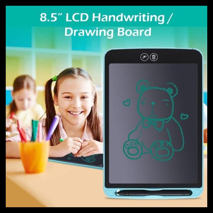 

Papan Tulis Anak Dan Dewasa-Lcd Writing Tablet 8.5"With Partial Delete