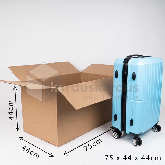 

KARDUS BOX KARTON PACKING ( 75 x 44 x 44 ) TERBESAR DAN KUAT POLOS