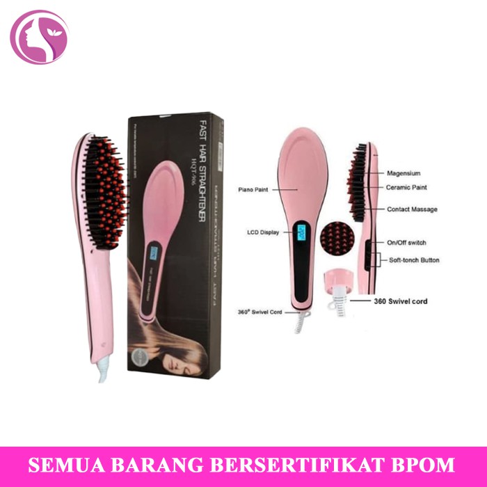SS335 Sisir Catok Catokan Sisir Pelurus Rambut Catokan rambut Sisir Catok Pelurus Rambut