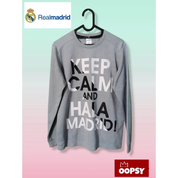 Real Madrid Jersey Real Madrid Kaos Olahraga Kaos Sport Real Madrid Baju Panjang Kaos Panjang Cowok 