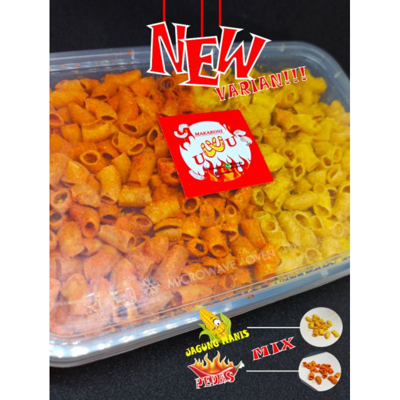 

Makaroni Mix Pedas Jagung Manis Besar