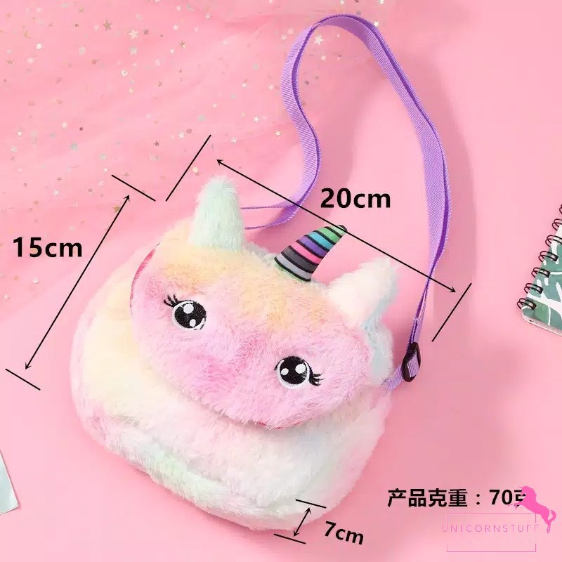 Tas Selempang Unicorn Anak Les Pergi Perempuan Cewek Kado Ulang Tahun Hadiah SLING BAG