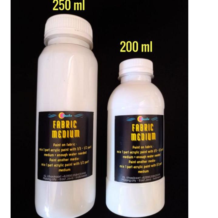

[DISCOUNT TZ970] FABRIC MEDIUM PREMIUM MURAH 15 - 250 ml, MEDIUM ACRYLIC, FABRIC MEDIUM Terkini