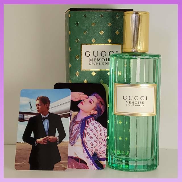 PARFUM TAEYONG NCT & KAI EXO (Share In Jar) Gucci Memoire D'Une Odeur ORIGINAL