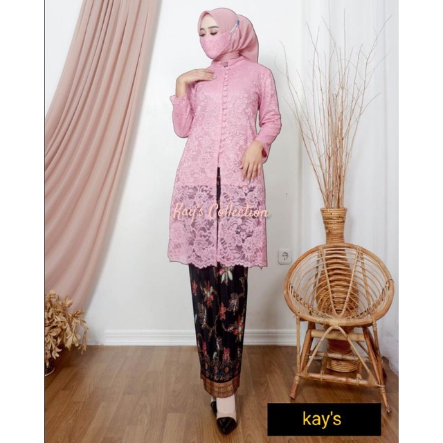 Kebaya Tunik Brokat / Kebaya Brokat Premium / Kebaya Brokat Terbaru / Kebaya Tunik Viral / Tunik Bro
