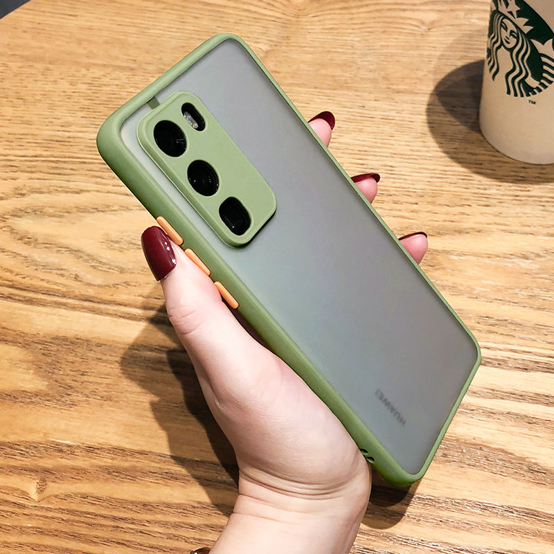 Hard Case Pelindung Lensa Kamera Belakang Warna Permen Untuk Huawei P40 Pro Plus P30 P20 Pro