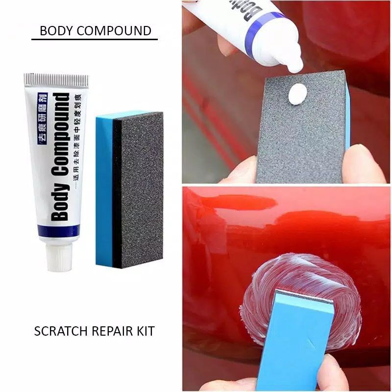Kompon Body Mobil Motor BODY COMPOUND KOMPON PENGHILANG BARET BODY MOBIL SCRATCH REPAIR KIT