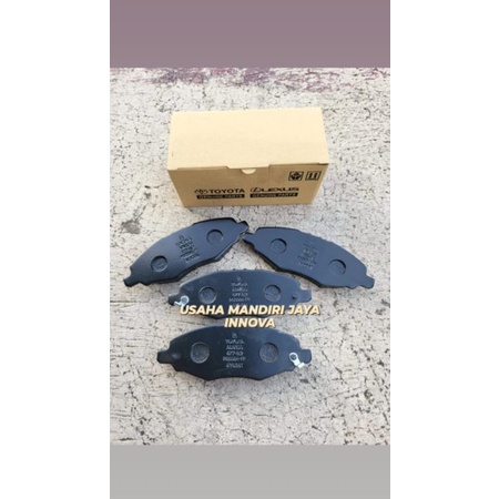 KAMPAS REM DEPAN BRAKE PAD INNOVA TOYOTA IMPORT 04465-0K100