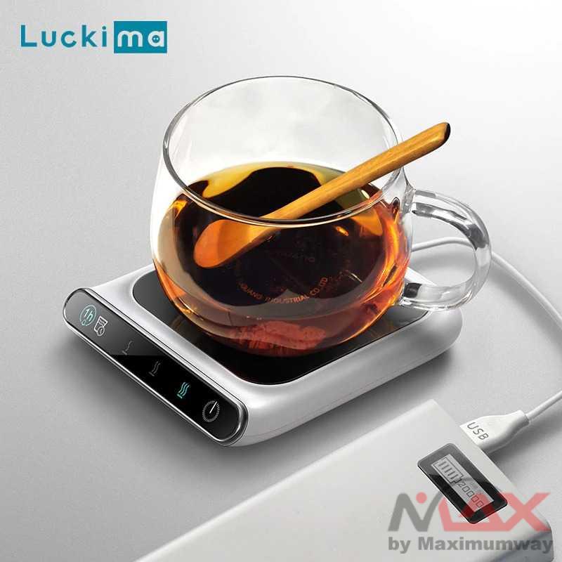 Luckima Pemanas Eletrik Tatakan Gelas Teapot Heating 10W - LN001 Warna Putih