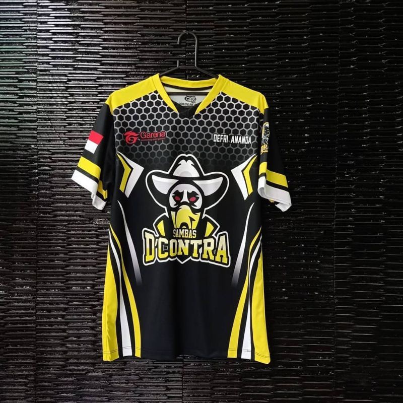Jersey Esports freefire custom gratis pakai logo dan nickname sendiri