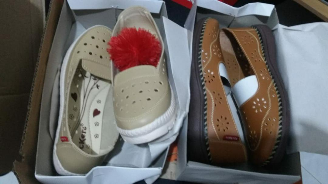 Sepatu Kickers Wanita Bahan Synthetic Leather Kode S-33