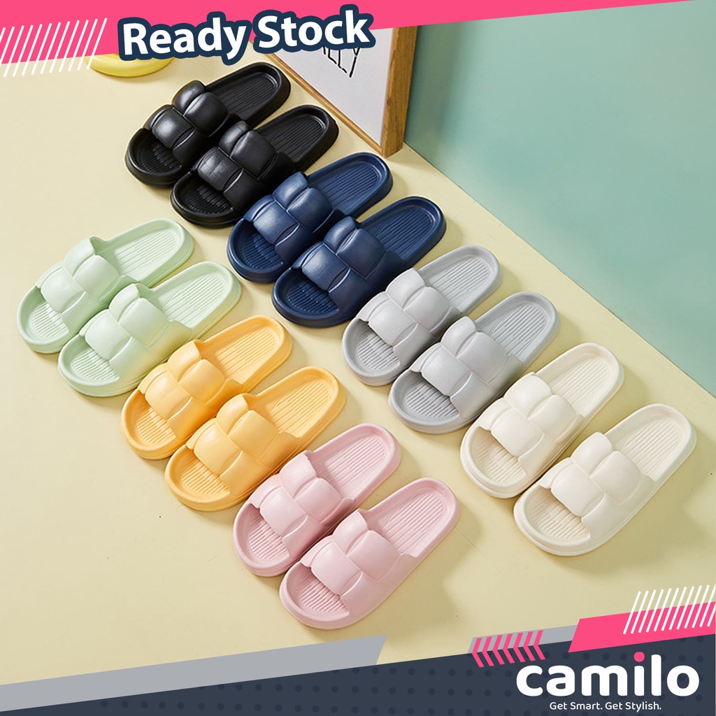 ☀CAMILO☀ MlNlSO Sandal Jelly Korean Import Jelly Soft Slipper Anti Slip Elastic Empuk PVC SD06