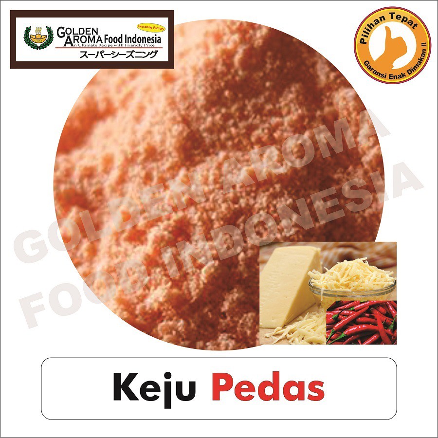 

Bubuk Tabur Rasa Keju Pedas 250gr Bumbu Serbaguna Murah Halal 1/4Kg Spicy cheese Seasoning Powder