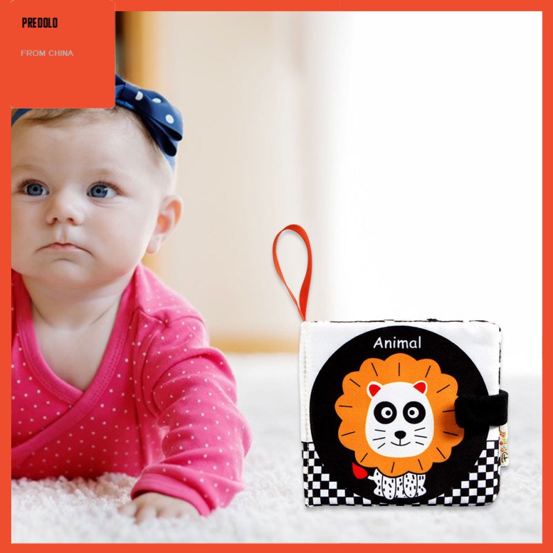 [In Stock] Baby Cloth Books Educational Early Education Toys No Deformation No Fading