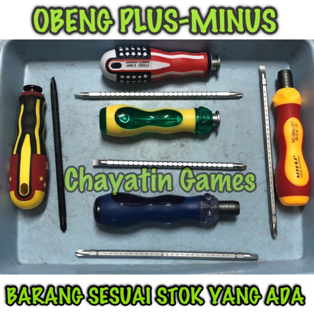 OBENG MIN-PLUS BESAR