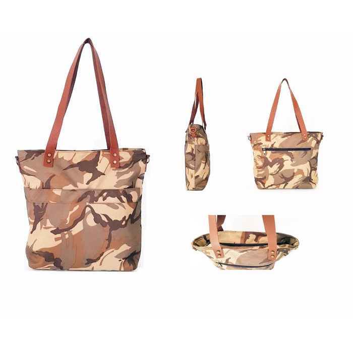 Hitz Army Fashion Tote shoulder Bag (A) / Tas Selempang Wanita - Hijau Elegan