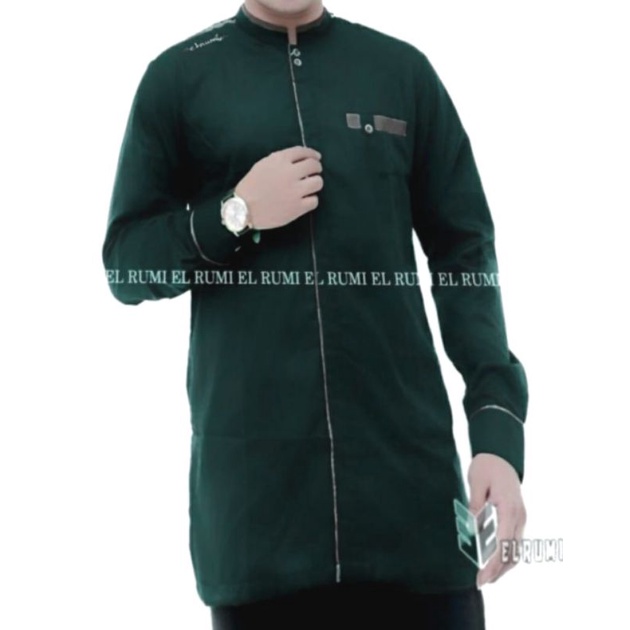 Koko tosca lengan panjang matt toyobo original by Elrumi S M L XL / koko  panjang toyobo ori elrumi