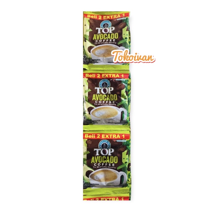 

TopTop Coffee Avocado Beli 2 Extra 1 10PCS+5PCS TERBARU !!