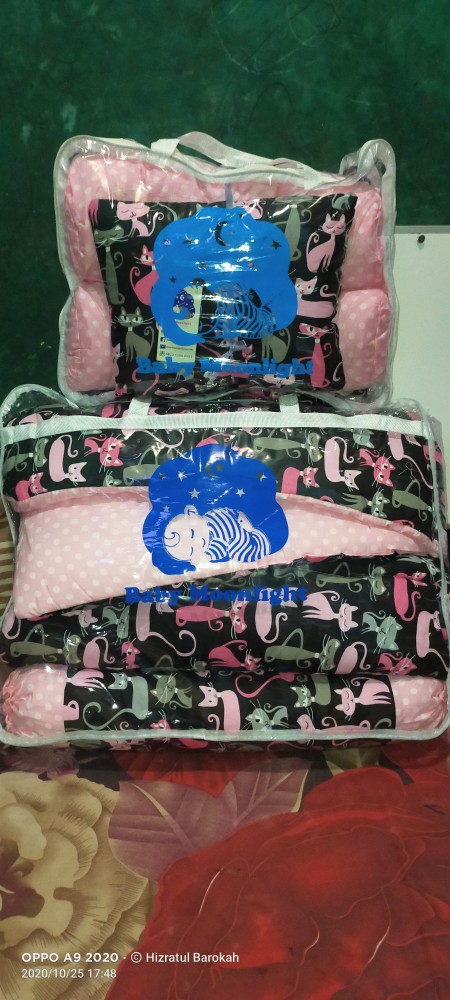 Bedding Set  - Pink Cat