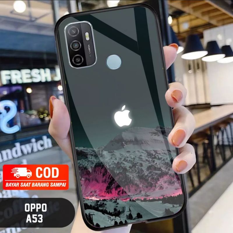 SHOWCASE CASE OPPO A53 2020 DESIGN AESTHETIC APPLE SERIES