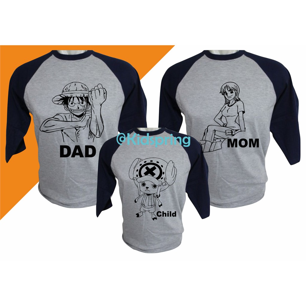 Kaos Raglan/Reglan Couple Pasangan Familly/Samaan Ayah Ibu Anak Terbaik Termurah01