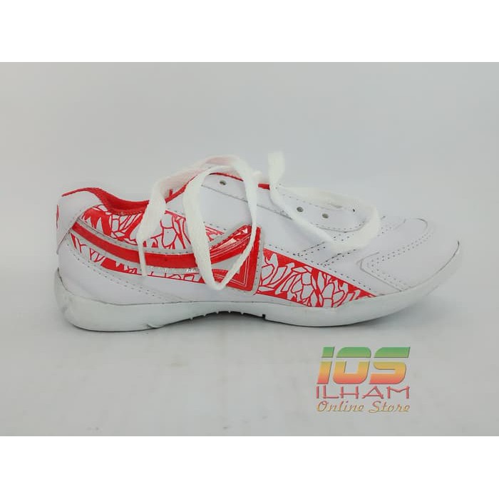 Sepatu Olahraga Ardilla Size 36-40 Putih Merah