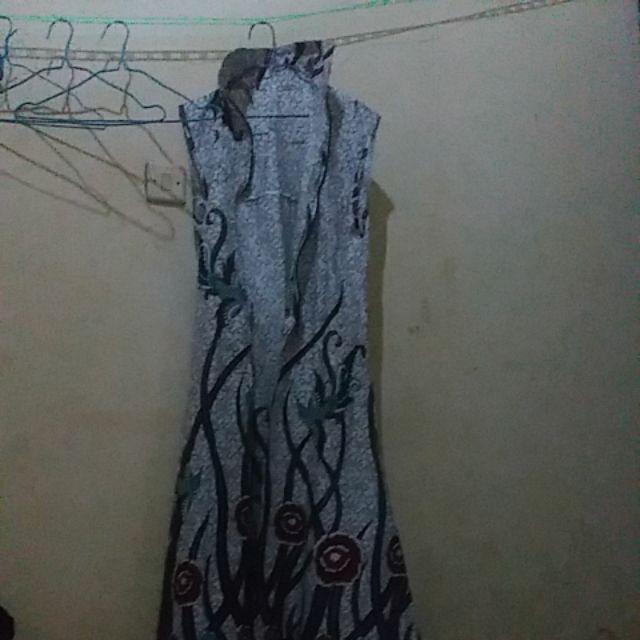 Batik Pria Wanita Lengan Panjang Batik Azmil Hrb026 Motif Keratonan Kode 002 Size M L Xl Xxl Reguler