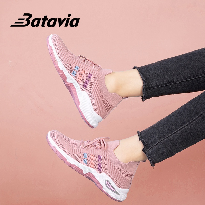 （COD）Badavia Sepatu Fashion Baru Sepatu Wanita Advanced Percemic Percemic Nyaman Olahraga Sepatu Wanita A122